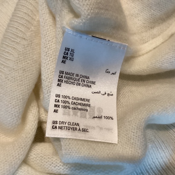 Charter Club Women's 100% Cashmere Turtleneck Sweater, size XL - Picture 4 of 5